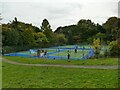 Tennis courts in The Hollies