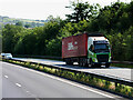 HGV on the A30 in North Cornwall