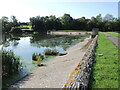 Litton Lower Reservoir wall