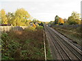 Railway tracks at Wolvercote, near Oxford