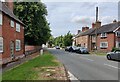 Houses along the Main Street of Cossington