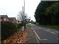 Bus stop and shelter on Morley Road