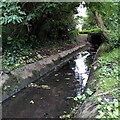 Unrestored Hatchford Brook, Olton Jubilee Park