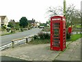 K6 telephone kiosk, Main Street, Saxton