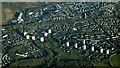 Muirhouse, Motherwell from the air