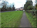 Footpath alongside Tilt Road, Stoke D