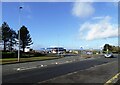 Entrance to Tesco in Consett