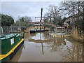 Demolition of Droitwich Canal Bridge 10 - Jan 2024