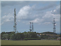 SD5201 : Communication masts around Billinge Hill by Gary Rogers