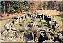 SE1778 : Druids Temple near Ilton. by Paul Allison