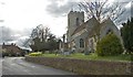 Wavendon Church and Walton Road.