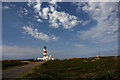 NX4604 : Point of Ayre Lighthouse by Andy Stephenson