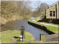 Lock 20 on the Huddersfield Canal, near Greenfield