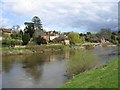 SO7680 : Upper Arley village and the river Severn by David Stowell