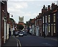 View SE down High St. of Barton on Humber