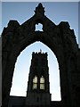 Howden Minster Tower at Sunset