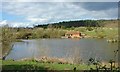 Fishing Pond & the Greensand Ridge.