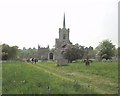 Braughing church from the E