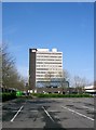 SJ8696 : Fujitsu Building on a Glorious Spring Day by Gary Barber