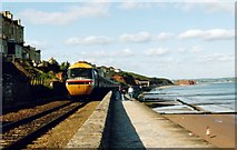 SX9677 : Dawlish Sea Wall by Michael Parry