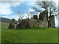 NY7802 : Pendragon Castle, Mallerstang, Cumbria by David Medcalf