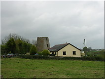 SH4982 : Old windmill, Brynteg, Anglesey by Keith Williamson