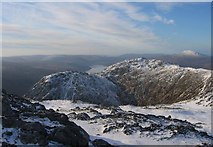 NM9061 : Summit of Sron a'Choire Bhig by Richard Webb