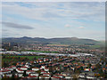 View towards the north from Dundee Law