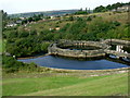 Water outlet from Bottoms Res.