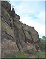 Sandstone Outcrop on Helsby Hill