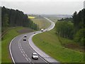 New Road Through Countryside