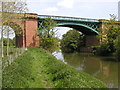 The railway bridge at Stamford Bridge