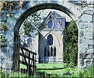 NJ1457 : Pluscarden Abbey by Anne Burgess
