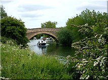 SP3300 : Tadpole Bridge. River Thames Oxfordshire by Nigel James