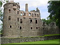NJ5340 : Huntly Castle, view from near main entrance. by Lyall Duffus