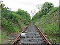 NT2967 : Disused railway by Richard Webb