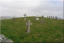 NF7321 : Thallan graveyard by Richard Webb