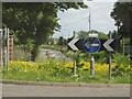 Entrance to Mearnskirk Hospital (to the left)