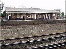 SU7253 : Hook Railway Station by Nigel Richardson