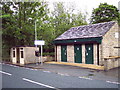 Public Convenience and bus shelter, Luddenden