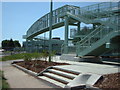 Footbridge at Boundstone College