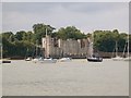 TQ7570 : Upnor Castle from the river (Upnor Reach) by tim robinson