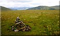 NY3129 : The "summit" cairn of Mungrisdale Common by Toby Speight
