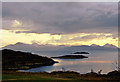 Camus Dubh-aird with the Isle of Skye in the distance