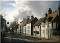 Lindfield High Street near the church