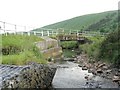 SN6708 : Bridge over Clydach river by Nigel Davies