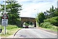 Railway bridge to west of Bury St Edmunds