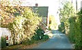 Former B2067 passing Court Farm, Pedlinge