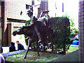 Statue at 96 George Street, Croydon.