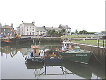 SD4456 : Glasson Dock, Lancashire by Kate Jewell